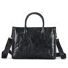 TheJett Men sBlackLeatherBriefcase 11