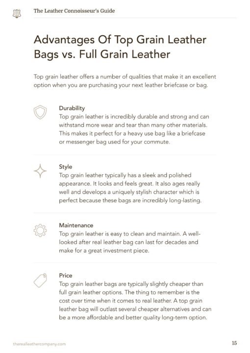 TheLeatherConnoisseursGuide TheRealLeatherCompany 15