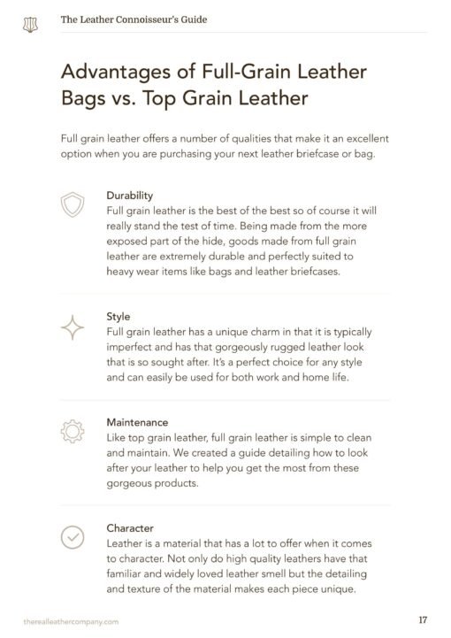 TheLeatherConnoisseursGuide TheRealLeatherCompany 17