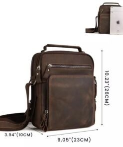 TheManBagTheRealLeatherCompanyLeatherMessengerBag 1