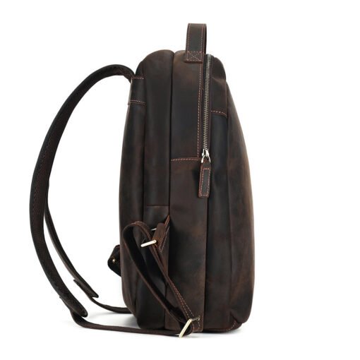 TheMarrone TravelLeatherBackpack 4