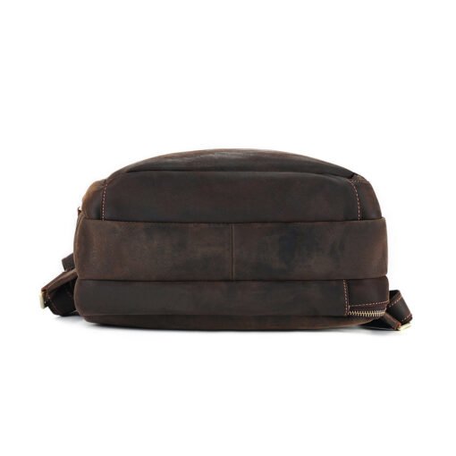 TheMarrone TravelLeatherBackpack 6