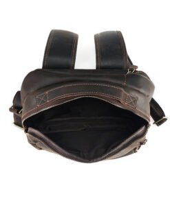 TheMarrone TravelLeatherBackpack 7