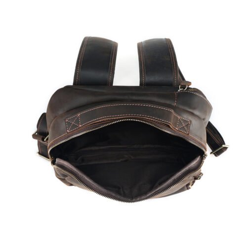 TheMarrone TravelLeatherBackpack 7