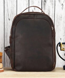 TheMarrone TravelLeatherBackpack 9
