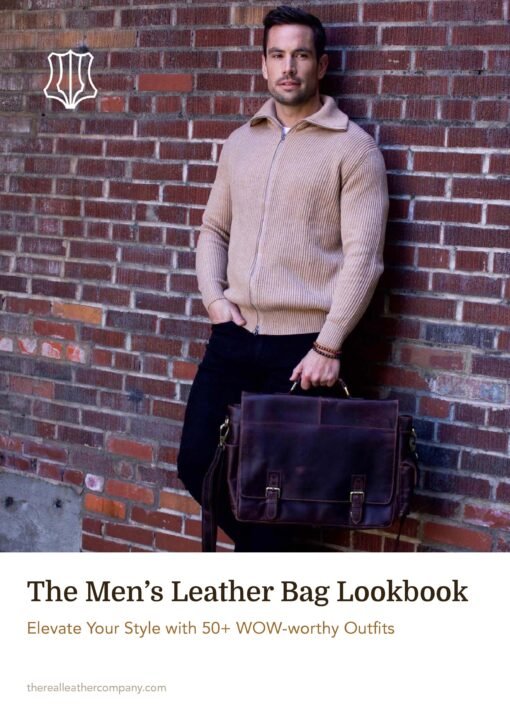 TheMen sLeatherBagLookbook TheRealLeatherCompany scaled