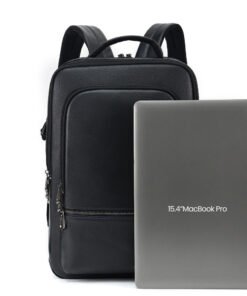 TheNyx TopGrainBlackLeatherBagforSchool College 10