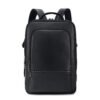 TheNyx TopGrainBlackLeatherBagforSchool College 2