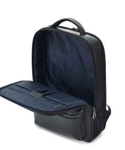 TheNyx TopGrainBlackLeatherBagforSchool College 28