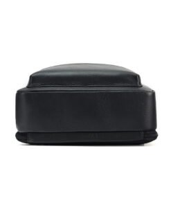 TheNyx TopGrainBlackLeatherBagforSchool College 8