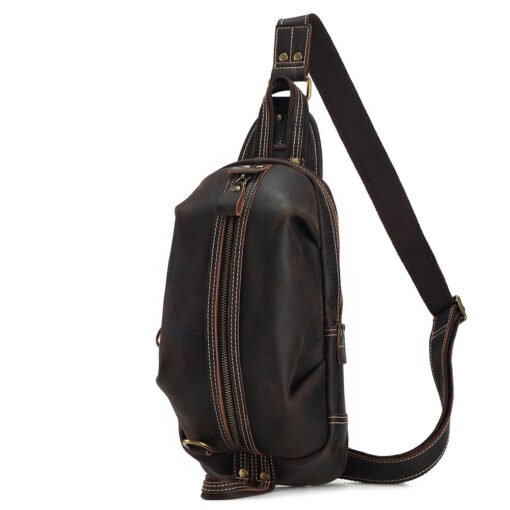 TheOreste ClassicLeatherSlingBagforMen 3
