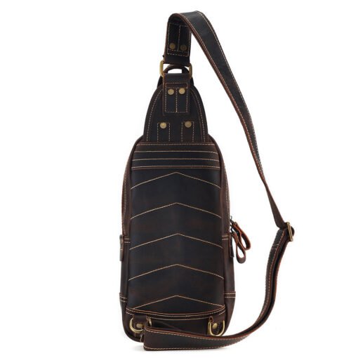 TheOreste ClassicLeatherSlingBagforMen 5