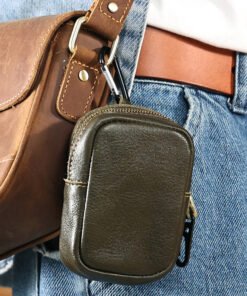 ThePensierino LeatherWaistbeltpackforMen 11
