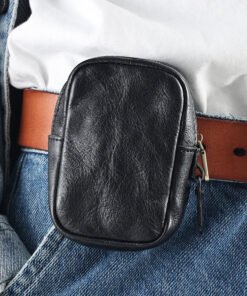 ThePensierino LeatherWaistbeltpackforMen 21