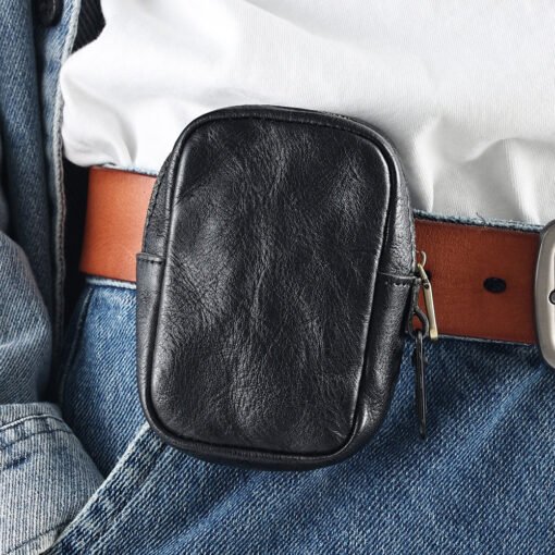 ThePensierino LeatherWaistbeltpackforMen 21