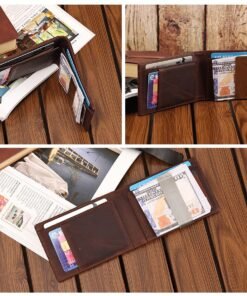 TheSirocco LeatherCardHolderandMoneyClip