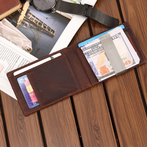 TheSirocco LeatherCardHolderandMoneyClip 1