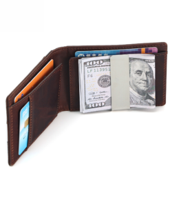 TheSirocco LeatherCardHolderandMoneyClip 10