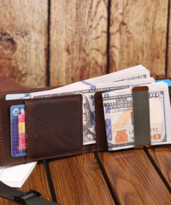 TheSirocco LeatherCardHolderandMoneyClip 16
