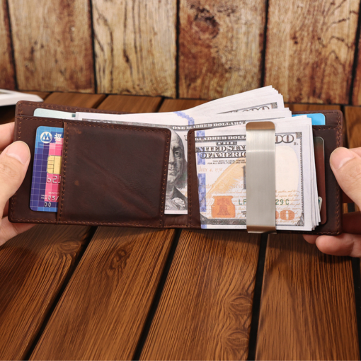TheSirocco LeatherCardHolderandMoneyClip 17