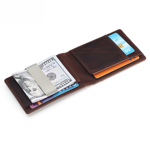 TheSirocco LeatherCardHolderandMoneyClip 8