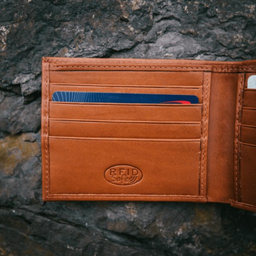 TheSlimRFIDBifold TopGrainRFIDblockingleatherwallet 2