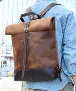 TheSylva VintageLeatherBackpack 13