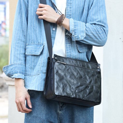 TheTaini LeatherMessengerCrossbodyBag 18
