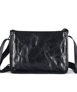 The Taini Satchel Crossbody Strap Messenger Leather Bag