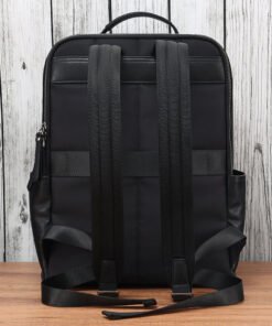TheZilla-BlackLeatherBackpackforMen