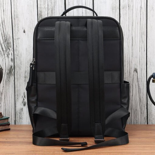 TheZilla-BlackLeatherBackpackforMen