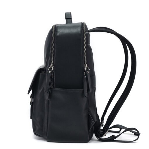 TheZilla BlackLeatherBackpackforMen 4