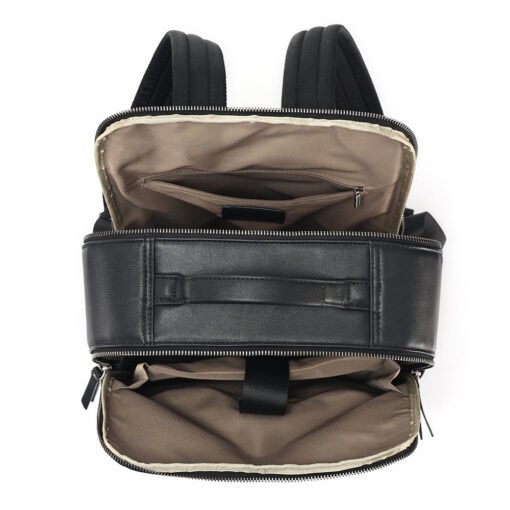 TheZilla BlackLeatherBackpackforMen 7