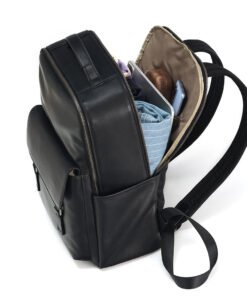 TheZilla BlackLeatherBackpackforMen 9