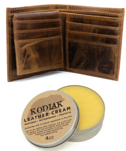 leather cream and bifold wallet bundle3