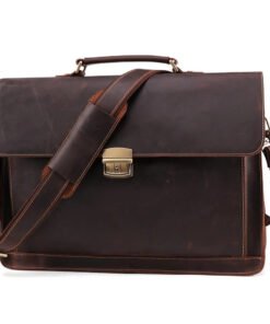The Brief Premium Top-Grain Cowhide leather