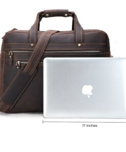 the briefcase mens leather work bag 17 inch laptops 10