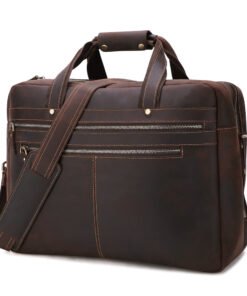 the briefcase mens leather work bag 17 inch laptops 2