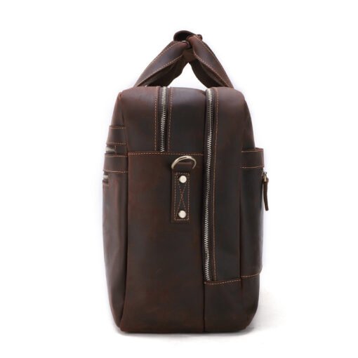 the briefcase mens leather work bag 17 inch laptops 4
