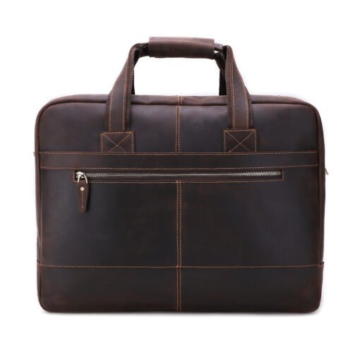 the briefcase mens leather work bag 17 inch laptops 5