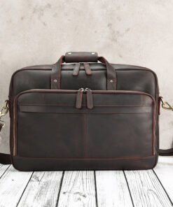 The Darcy Cowhide Leather Messenger Bag