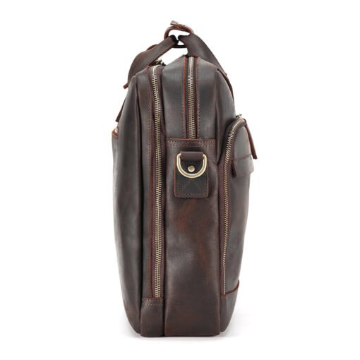 The Darcy Cowhide Leather Messenger Bag