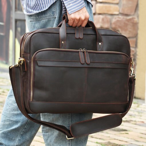 the darcy mens leather laptop bag briefcase 8