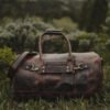 The Denali Duffel Travel Top Grain Cowhide Leather Bag