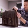 the distressed leather messenger bag for men11
