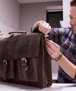 the distressed leather messenger bag for men11