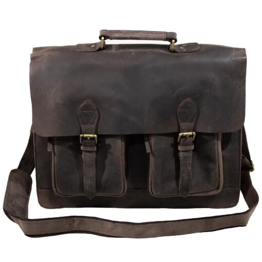 the distressed leather messenger bag for men2