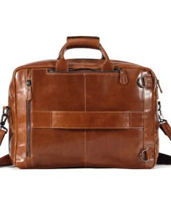 the double leather backpack convertible briefcase for men 28