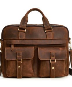 the european leather laptop bag light brown 9