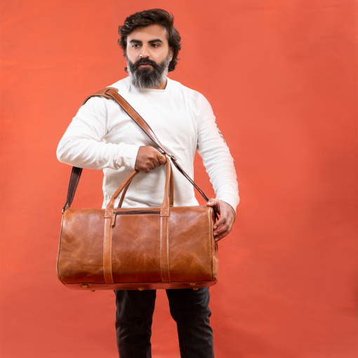 the full grainer mens leather duffle bag16